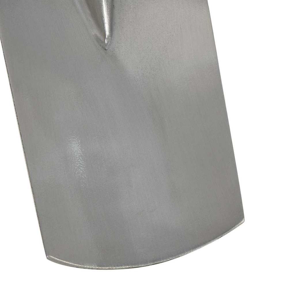 vidaXL Głowica łopaty Srebrny 43 x 17 cm Stal malowana proszkowo