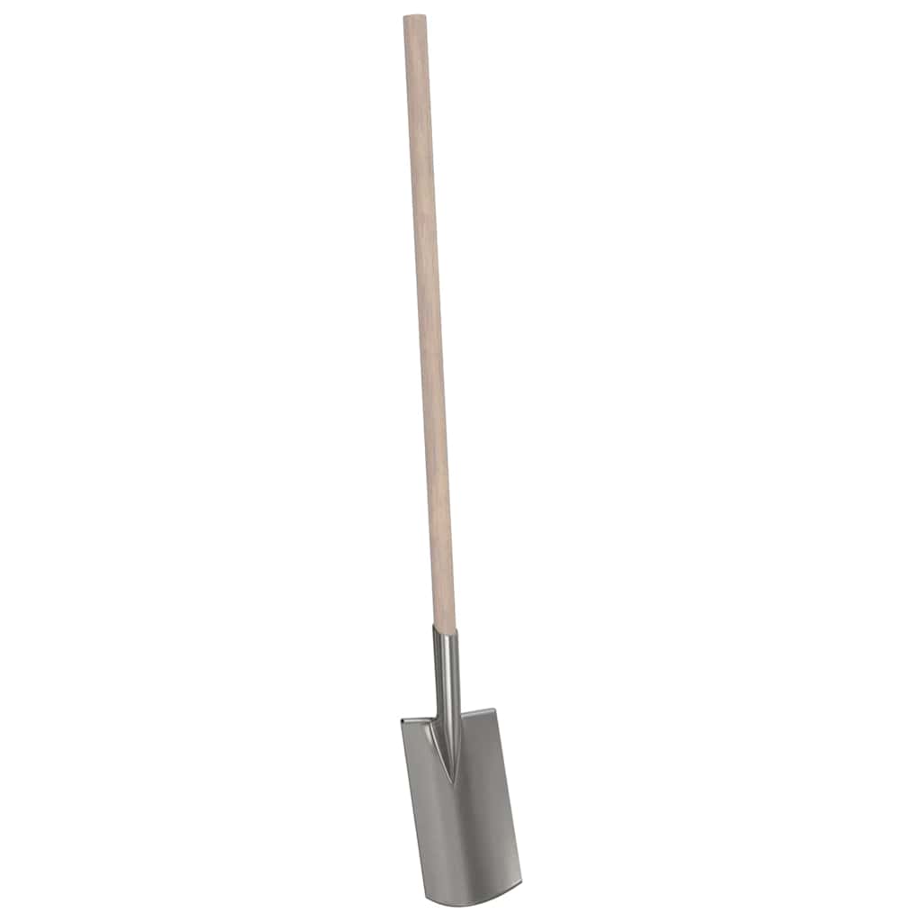 vidaXL Głowica łopaty Srebrny 43 x 17 cm Stal malowana proszkowo