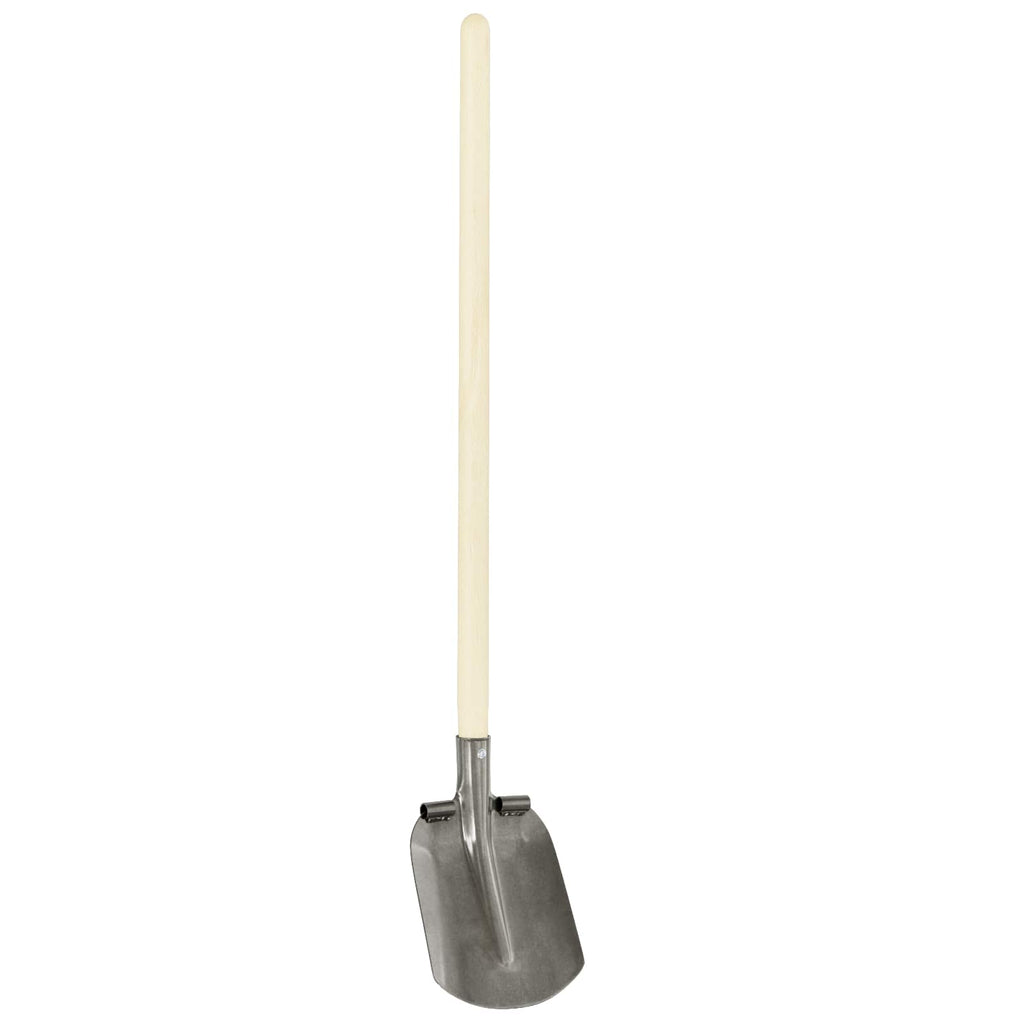 vidaXL Głowica łopaty Srebrny 33 x 21 cm Stal malowana proszkowo
