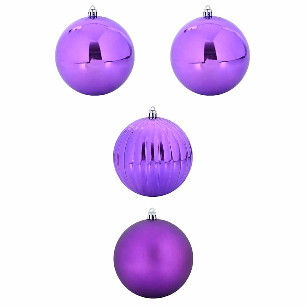 vidaXL Zestaw Bombek Świątecznych XXL 4 pcs Liliowy