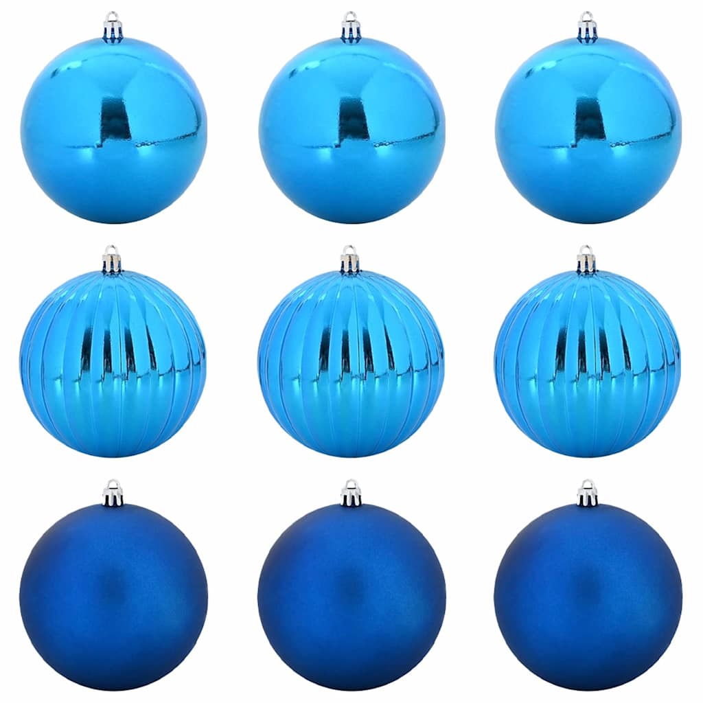 vidaXL Zestaw Bombek Świątecznych XL 9 pcs Niebieski