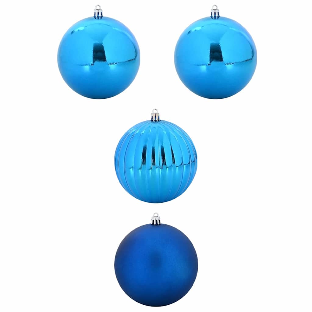 vidaXL Zestaw Bombek Świątecznych XXL 4 pcs Niebieski