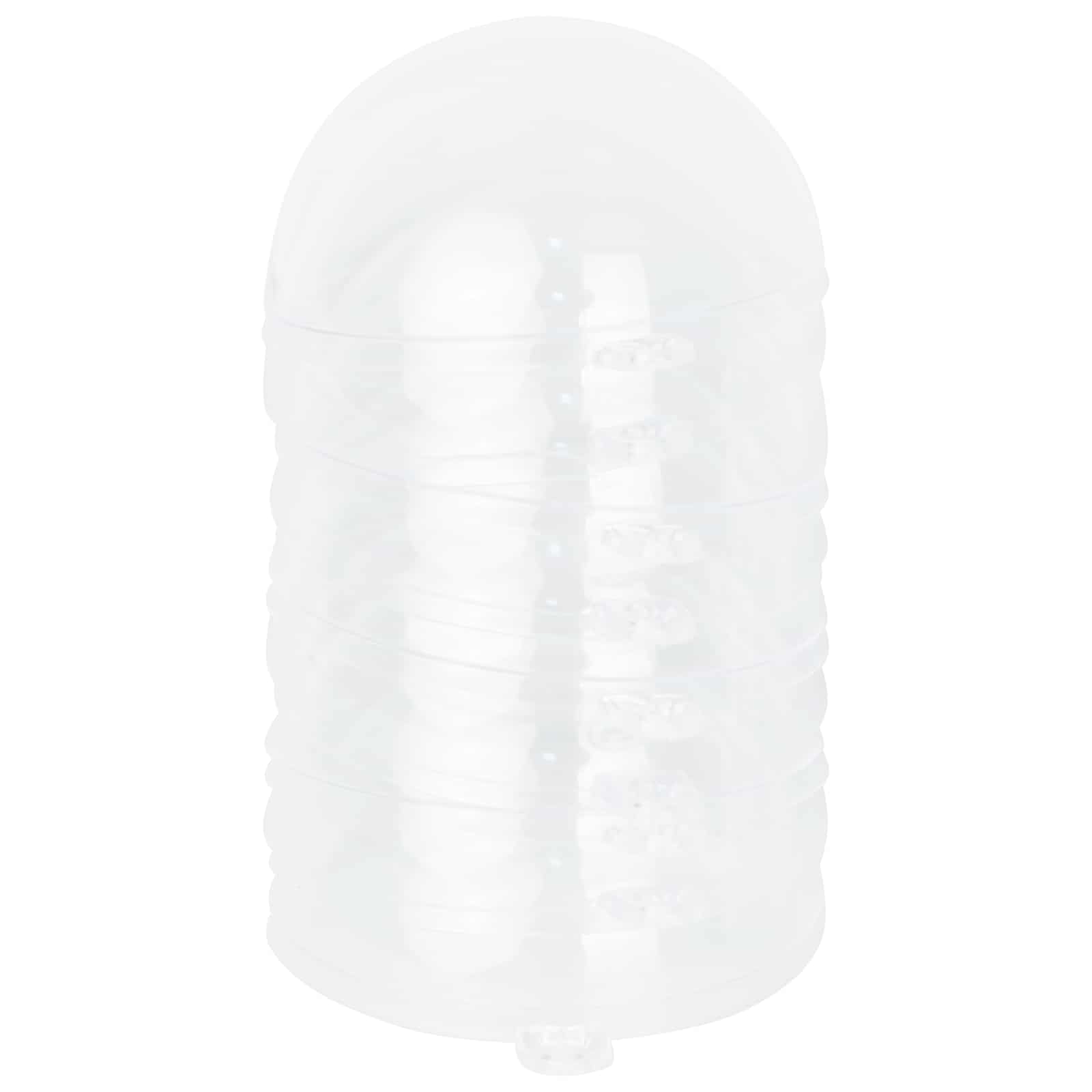 vidaXL Zestaw Bombek Choinkowych 50 pcs przezroczysty Ø 5 cm