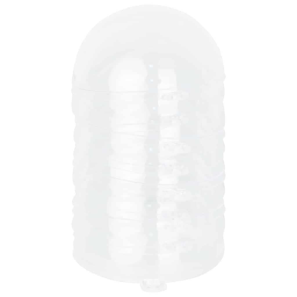 vidaXL Zestaw Bombek Choinkowych 200 pcs przezroczysty Ø 5 cm