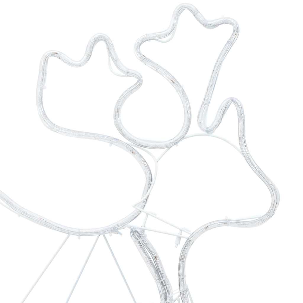 vidaXL Dekoracja świąteczna Wielokolorowe 69 x 79 cm PVC