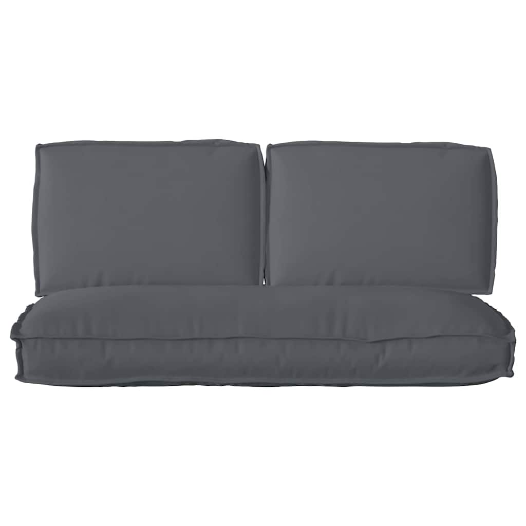 vidaXL Zestaw poduszek 3 pcs Antracyt Materiał Oxford