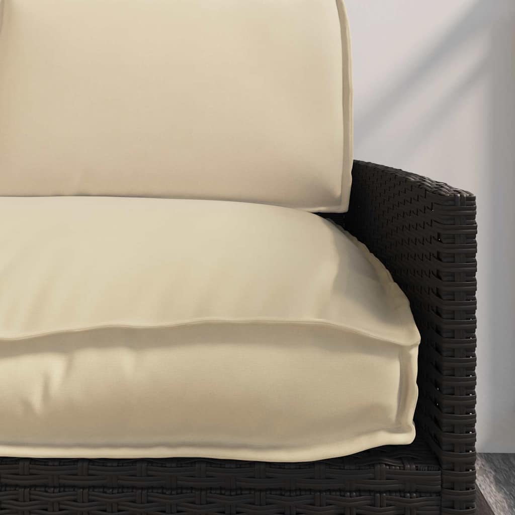 vidaXL Zestaw poduszek 3 pcs Beżowy Materiał Oxford
