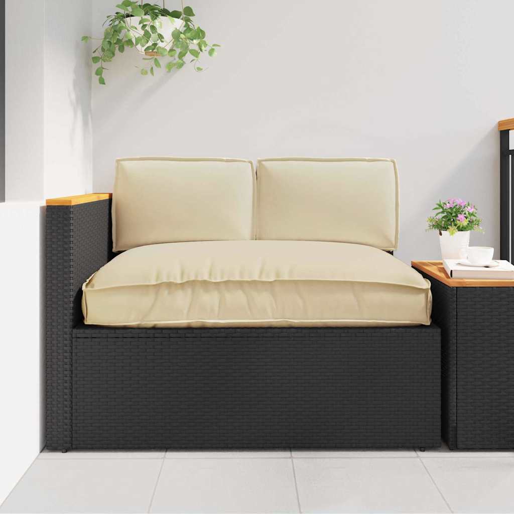 vidaXL Zestaw poduszek Materiał Oxford Beżowy 120 x 80 x 52 cm