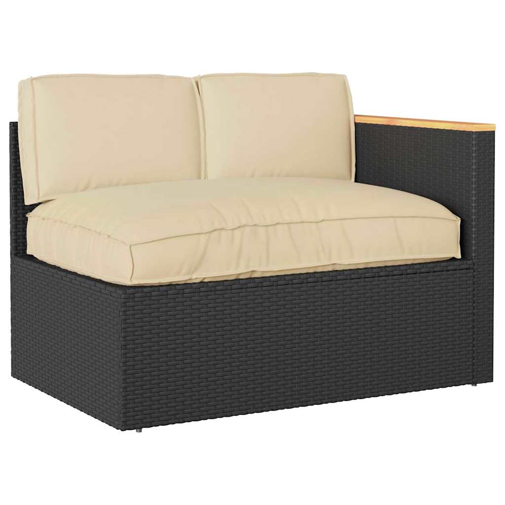 vidaXL Zestaw poduszek Materiał Oxford Beżowy 120 x 80 x 52 cm