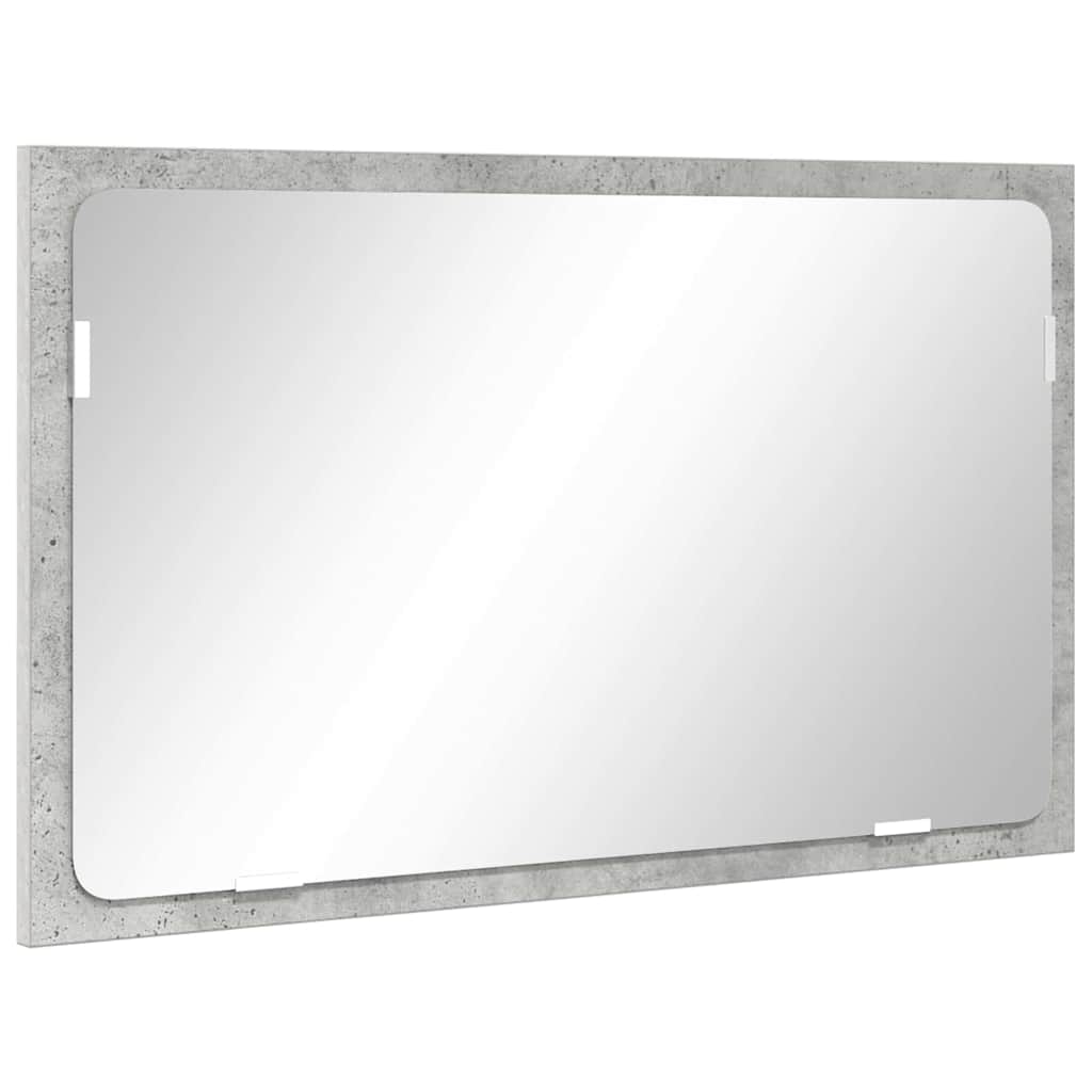vidaXL Zestaw mebli łazienkowych Betonowy szary 60 x 38,3 x 45 cm