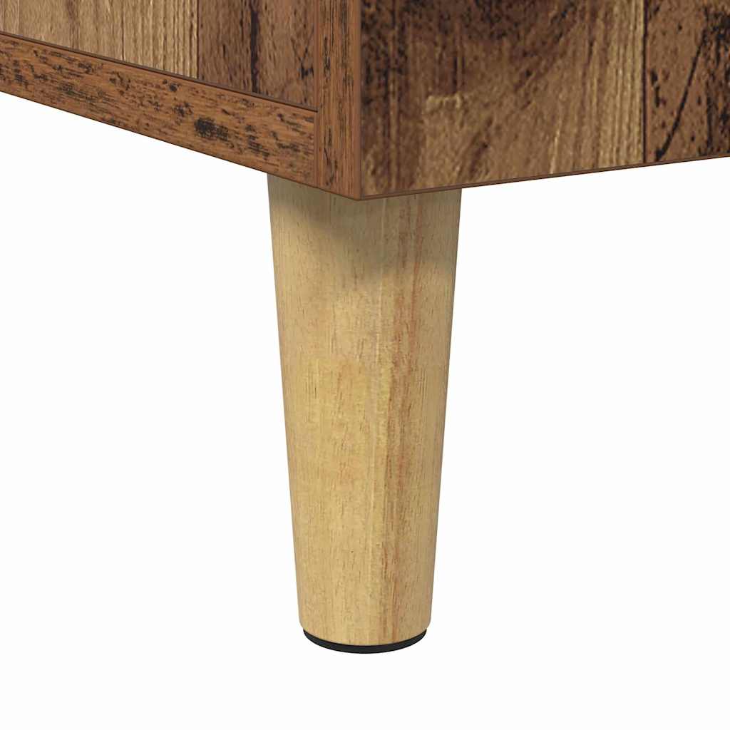vidaXL Biurko Stare drewno 140 x 50 x 75 cm Materiał drewnopochodny
