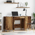 vidaXL Biurko Stare drewno 140 x 50 x 75 cm Materiał drewnopochodny