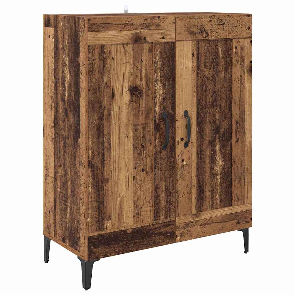 vidaXL Bufet Stare drewno 69,5 x 34 x 90 cm Materiał drewnopochodny