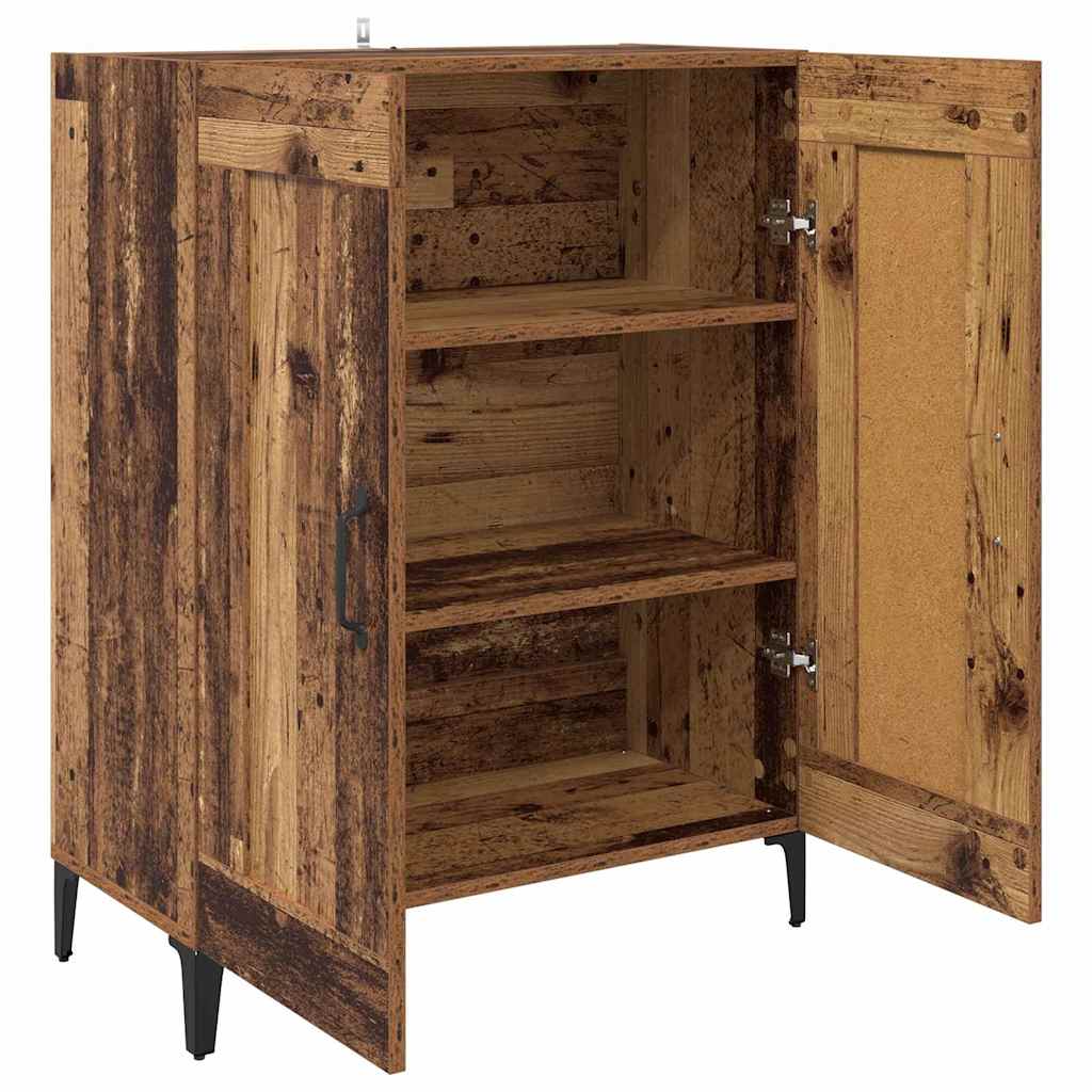 vidaXL Bufet Stare drewno 69,5 x 34 x 90 cm Materiał drewnopochodny