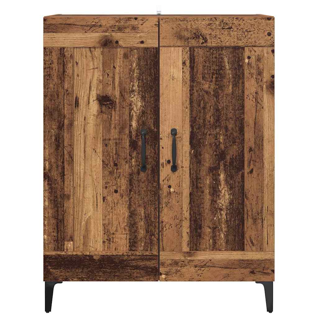 vidaXL Bufet Stare drewno 69,5 x 34 x 90 cm Materiał drewnopochodny