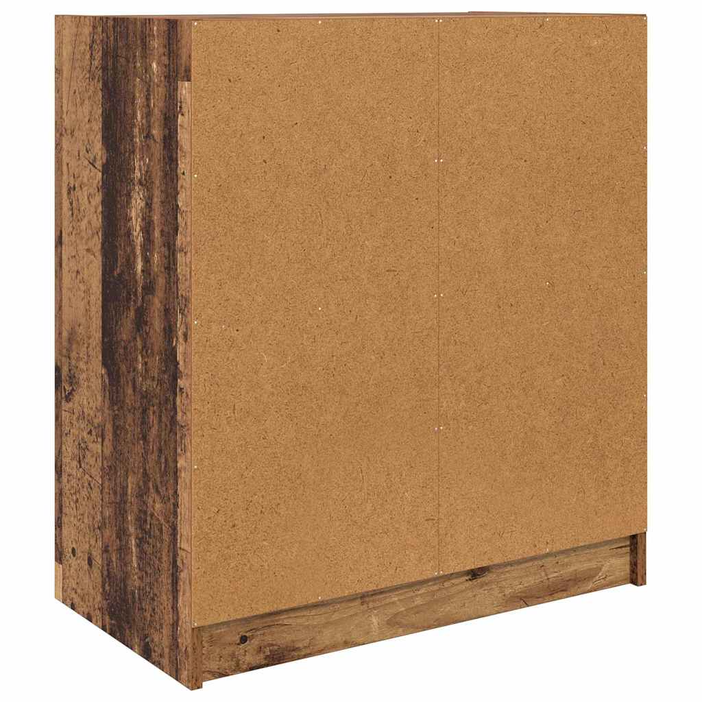 vidaXL Szafka boczna Stare drewno 68 x 37 x 75,5 cm
