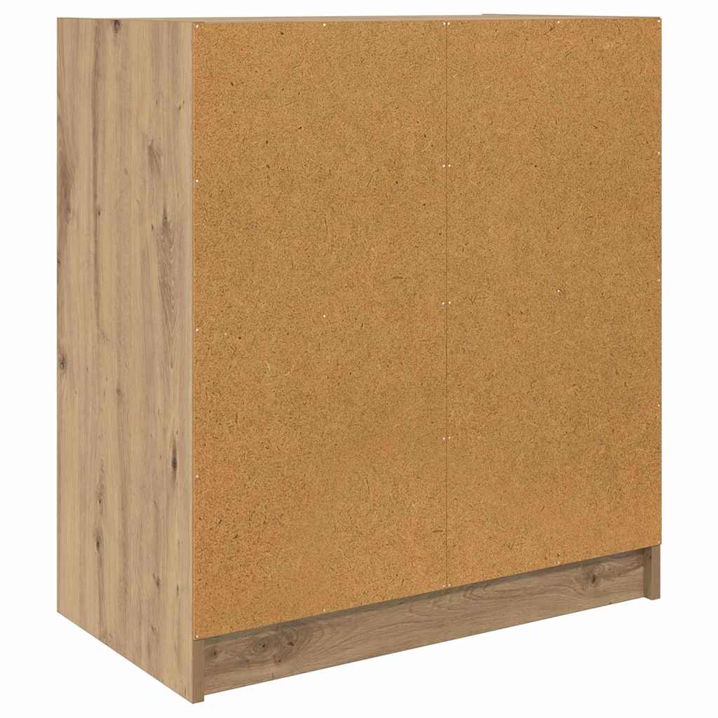 vidaXL Szafka boczna Dąb rzemieślniczy 68 x 37 x 75,5 cm