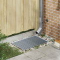 vidaXL Ruszt Srebrny 60 x 40 x 2 cm Stal ocynkowana na gorąco