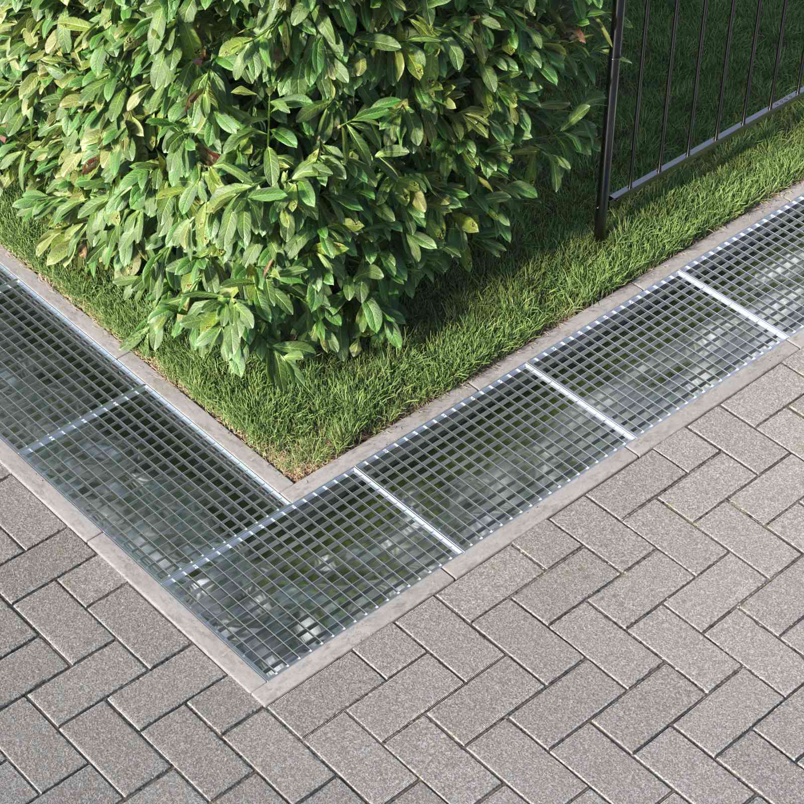 vidaXL Ruszt Srebrny 60 x 40 x 2 cm Stal ocynkowana na gorąco