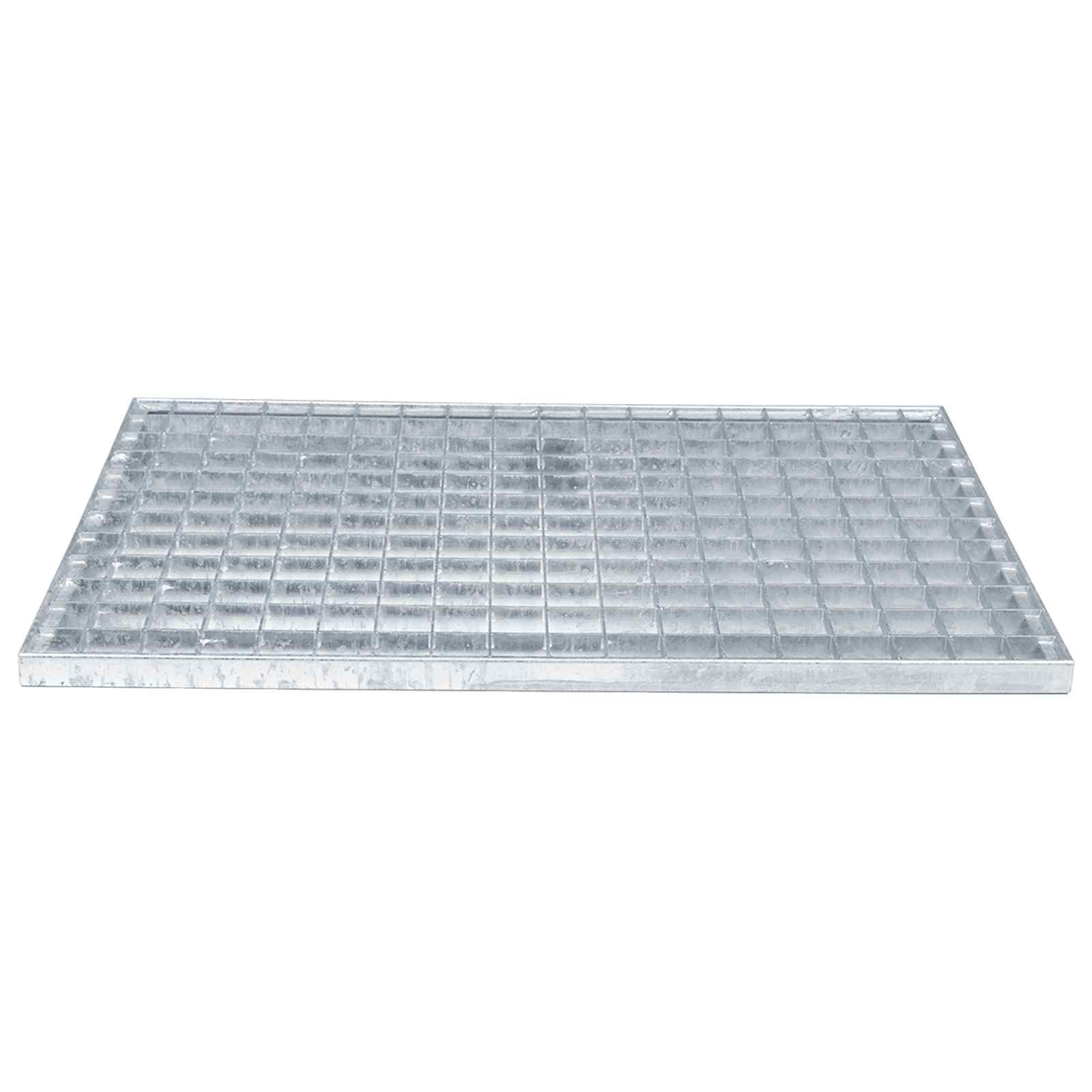 vidaXL Ruszt Srebrny 60 x 40 x 2 cm Stal ocynkowana na gorąco
