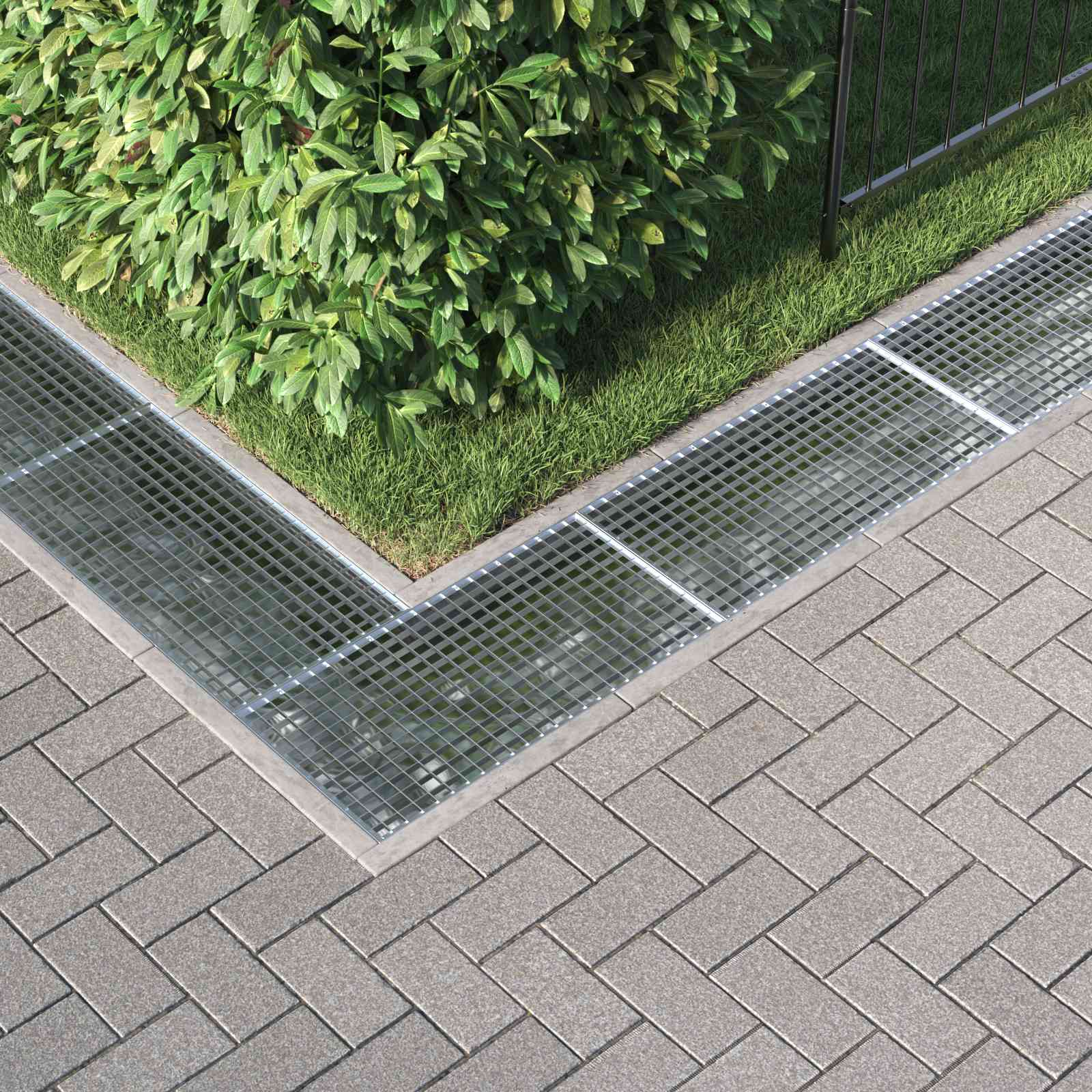vidaXL Ruszt Srebrny 80 x 40 x 2 cm Stal ocynkowana na gorąco