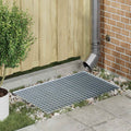 vidaXL Ruszt Srebrny 80 x 50 x 2 cm Stal ocynkowana na gorąco