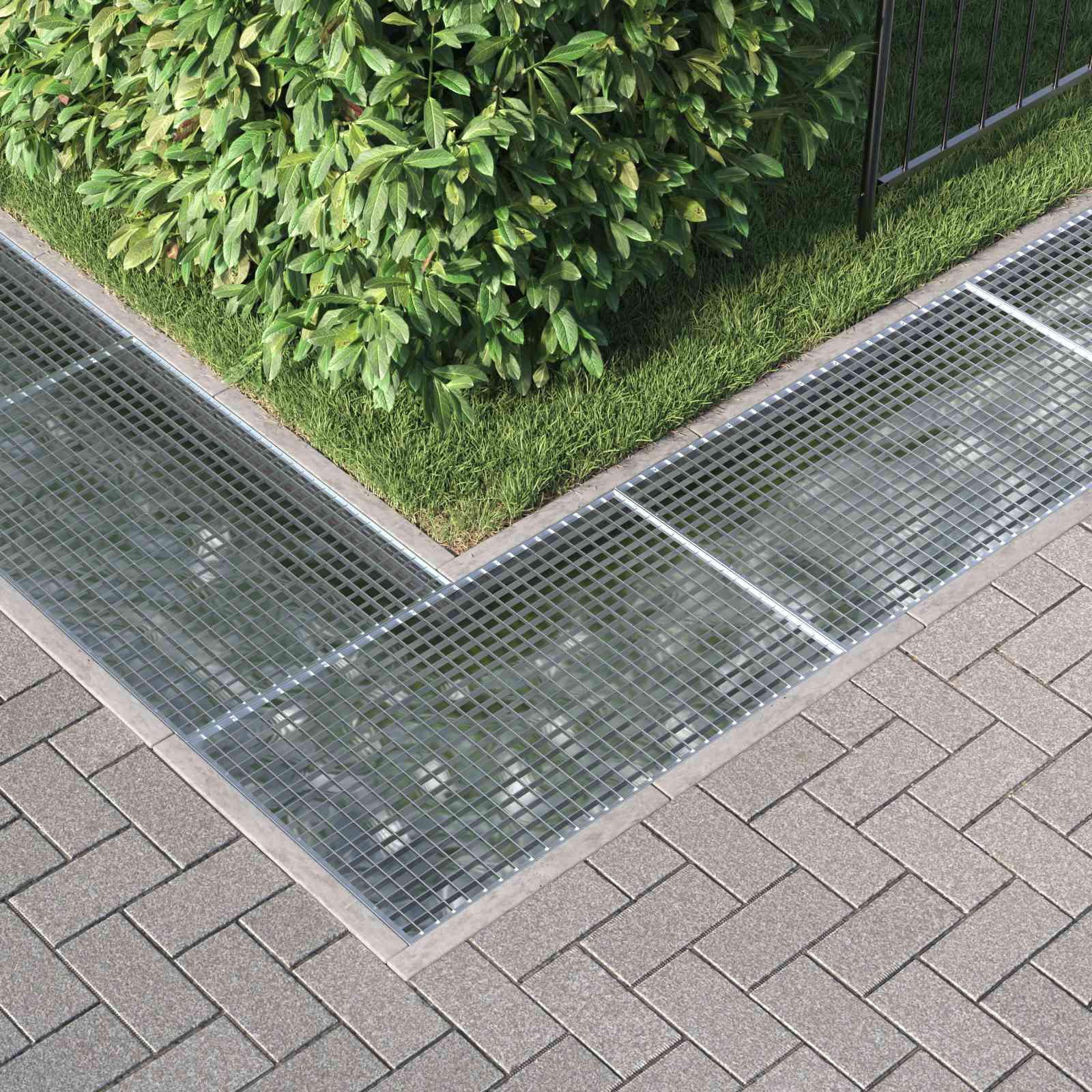 vidaXL Ruszt Srebrny 100 x 60 x 2 cm Stal ocynkowana na gorąco