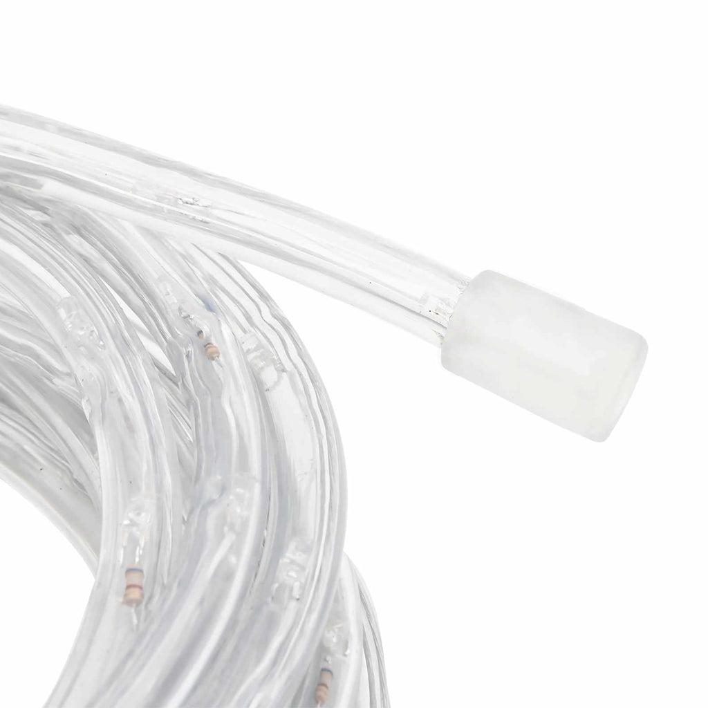 vidaXL Lina świetlna z 2400 diodami LED Ciepła biel 100 m PVC