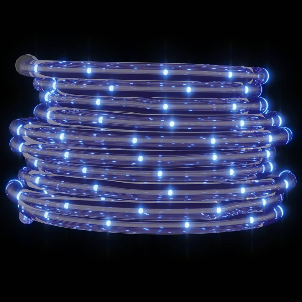 vidaXL Lina świetlna z 2400 diodami LED Zimna Biała 100 m PVC