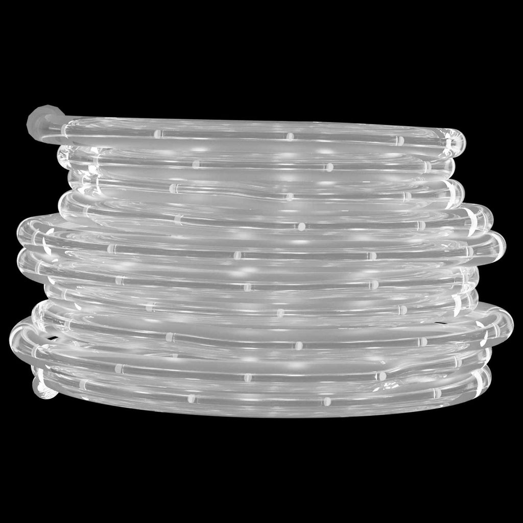 vidaXL Lina świetlna z 2400 diodami LED Zimna Biała 100 m PVC