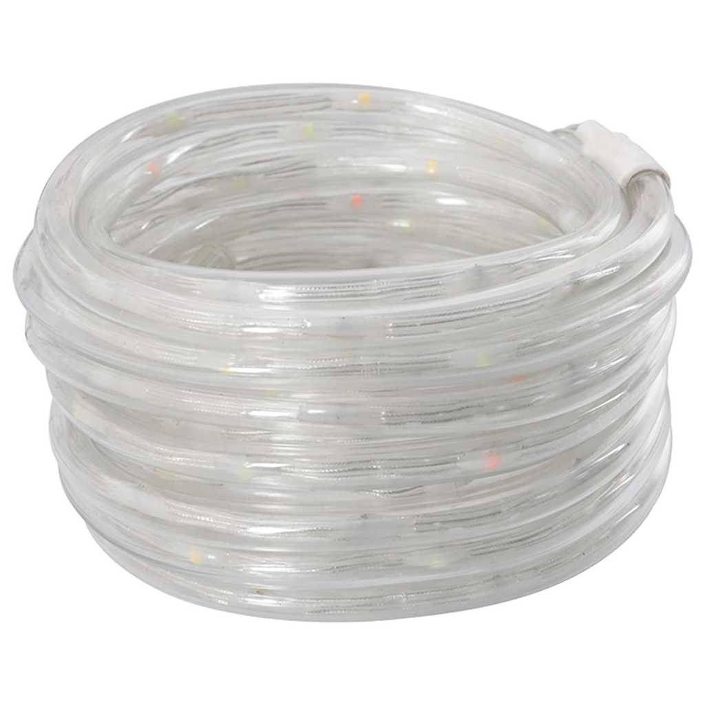 vidaXL Lina świetlna z 240 diodami LED Ciepła biel 10 m PVC