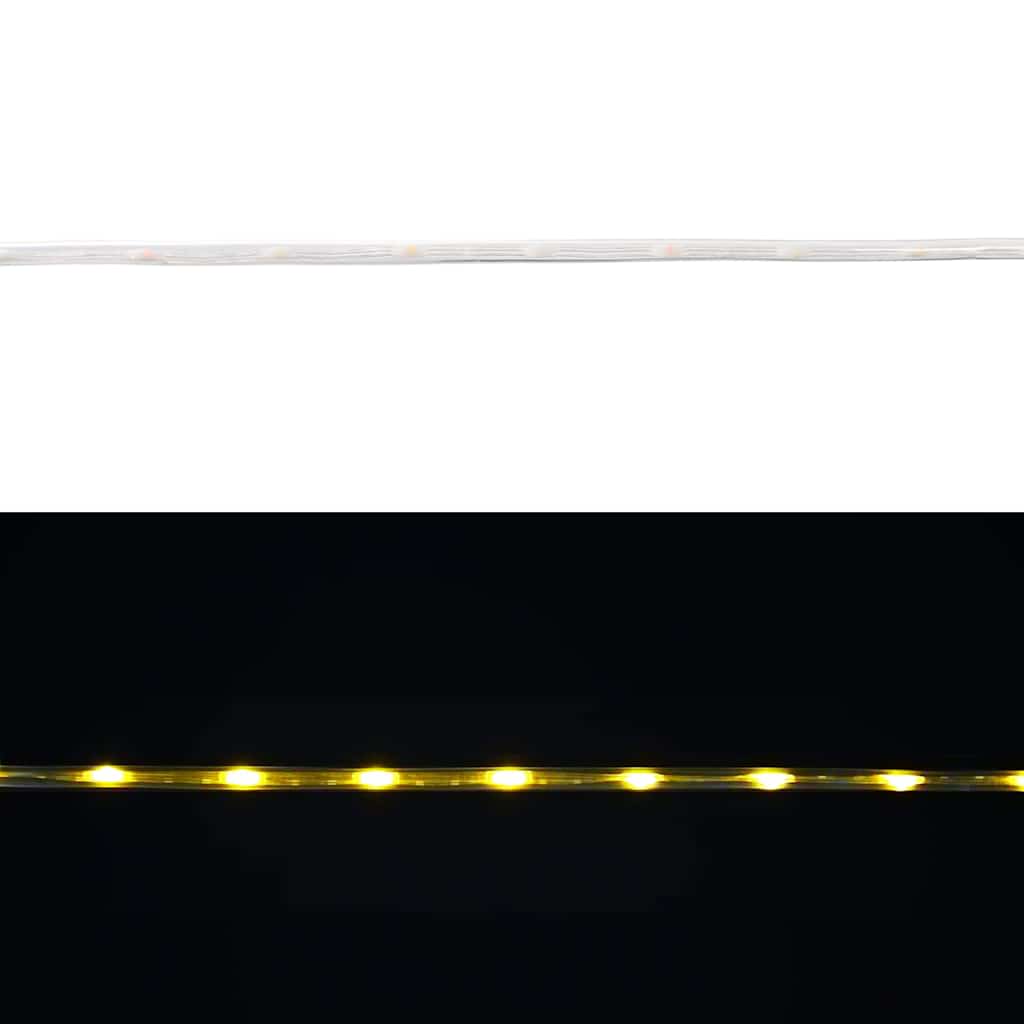 vidaXL Lina świetlna z 1200 diodami LED Ciepła biel 50 m PVC