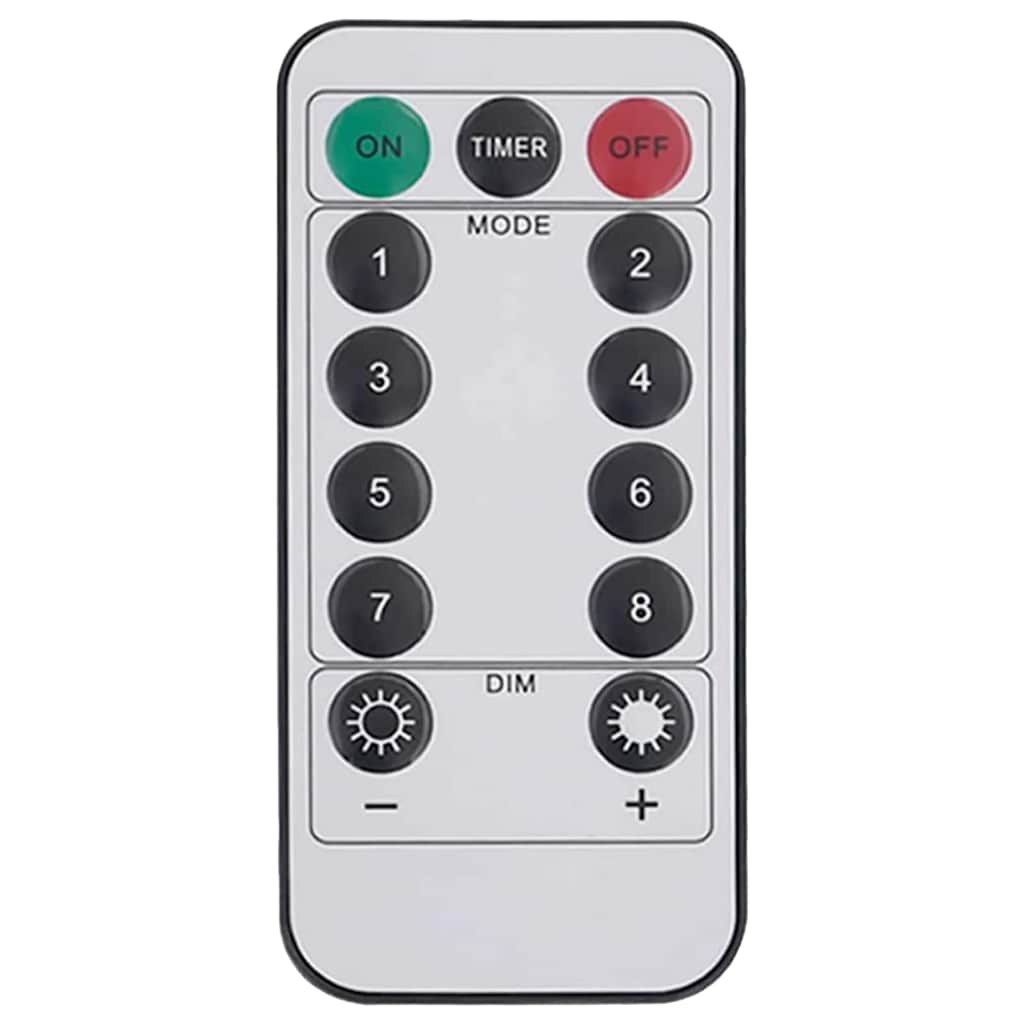 vidaXL Lina świetlna z 480 diodami LED Zimna biel 20 m PVC