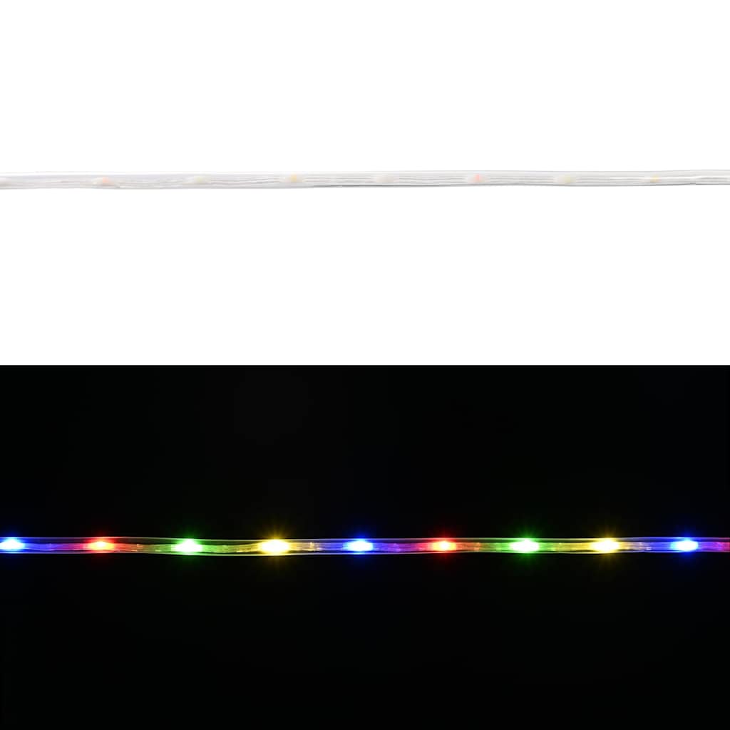 vidaXL Lina świetlna z 120 diodami LED Wielokolorowe 5 m PVC