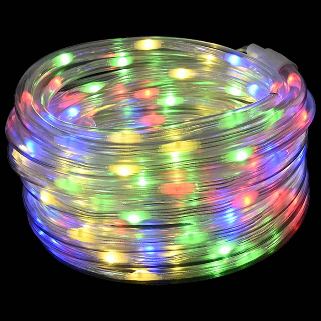 vidaXL Lina świetlna z 480 diodami LED Wielokolorowe 20 m PVC