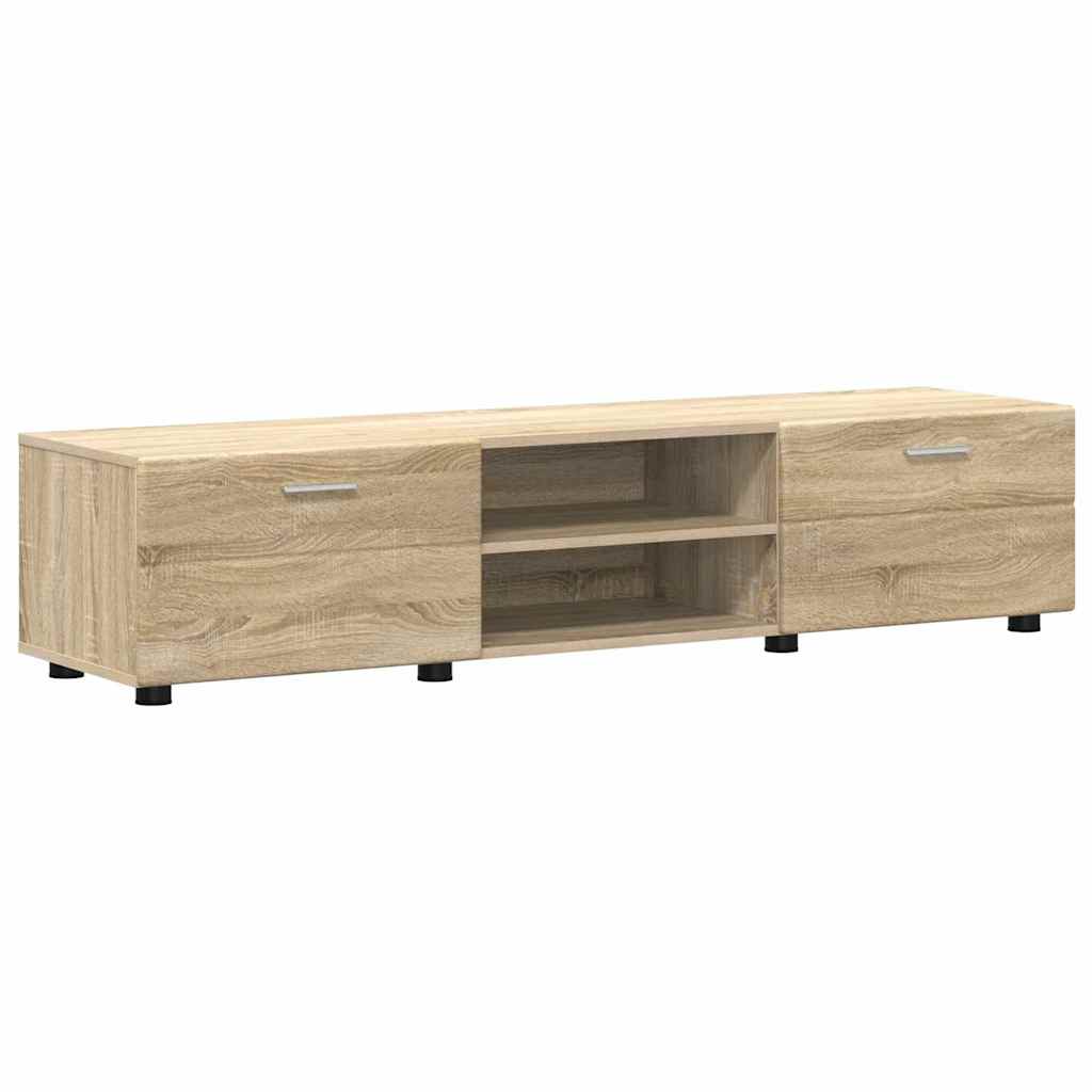 vidaXL Zestaw szafek RTV z szufladą z półką FLORIN 3 pcs Dąb Sonoma