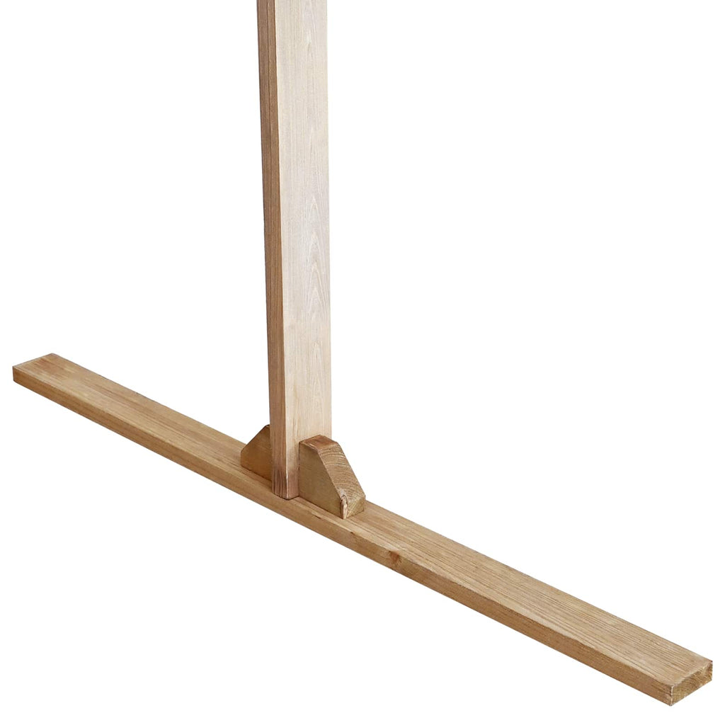 vidaXL Łuk Ślubny Jasny Brąz 225 x 95 x 226 cm Lite drewno sosnowe