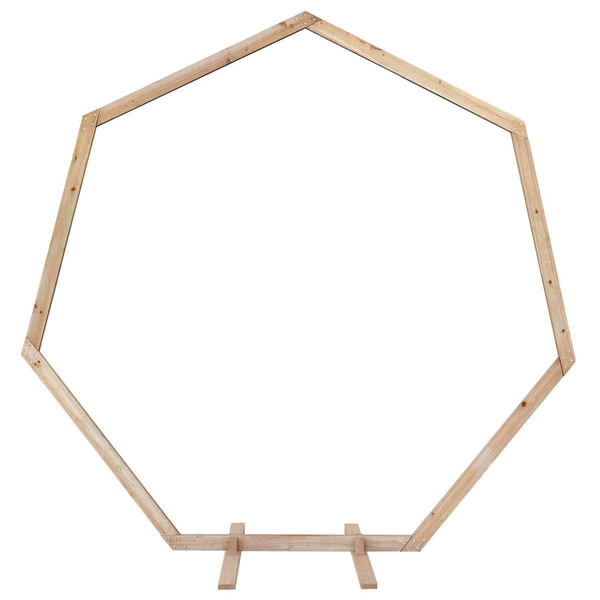 vidaXL Łuk Ślubny Jasny Brąz 221 x 92 x 216 cm Lite drewno sosnowe