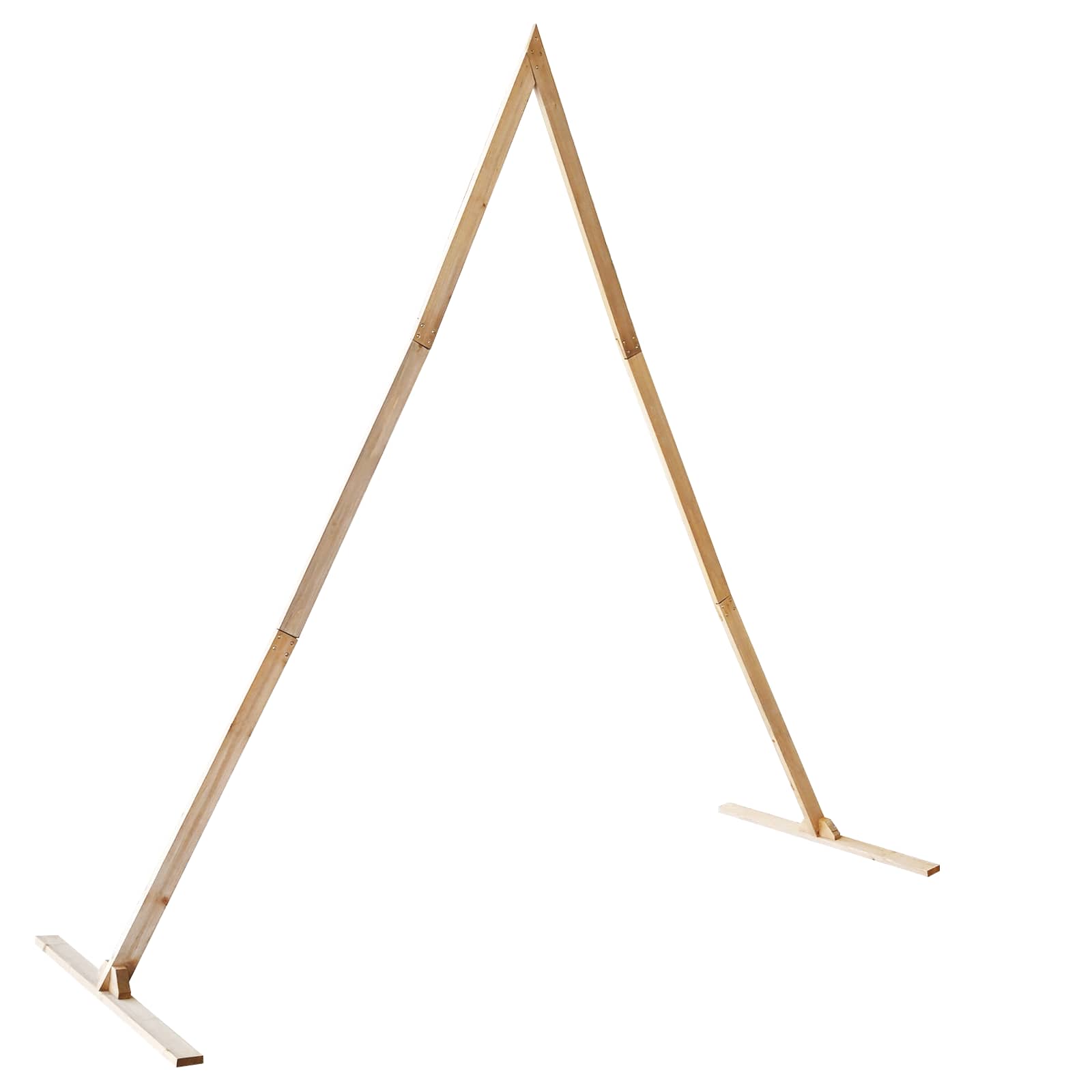 vidaXL Łuk Ślubny Jasny Brąz 202 x 95 x 254 cm Lite drewno sosnowe