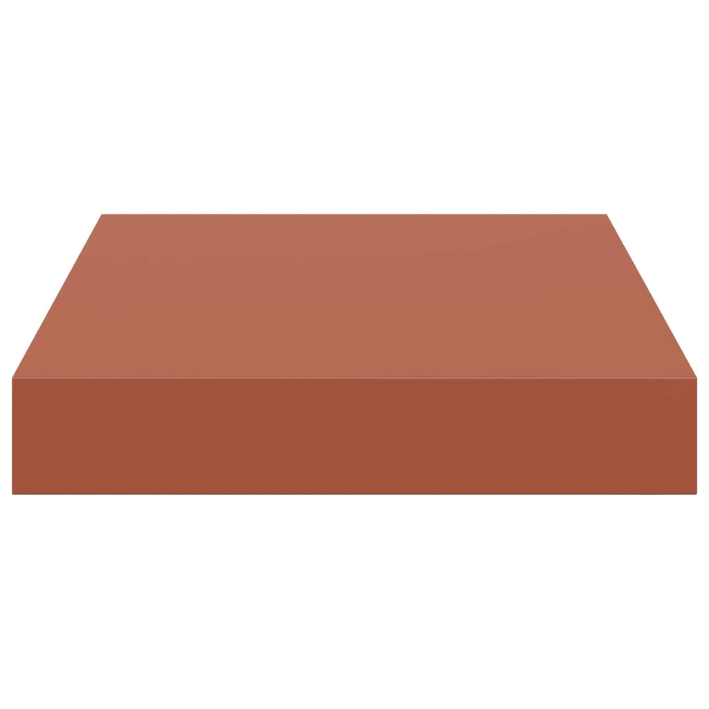 vidaXL Półka ścienna z przechowywaniem 2 pcs Czerwony 23 x 23,5 x 4 cm