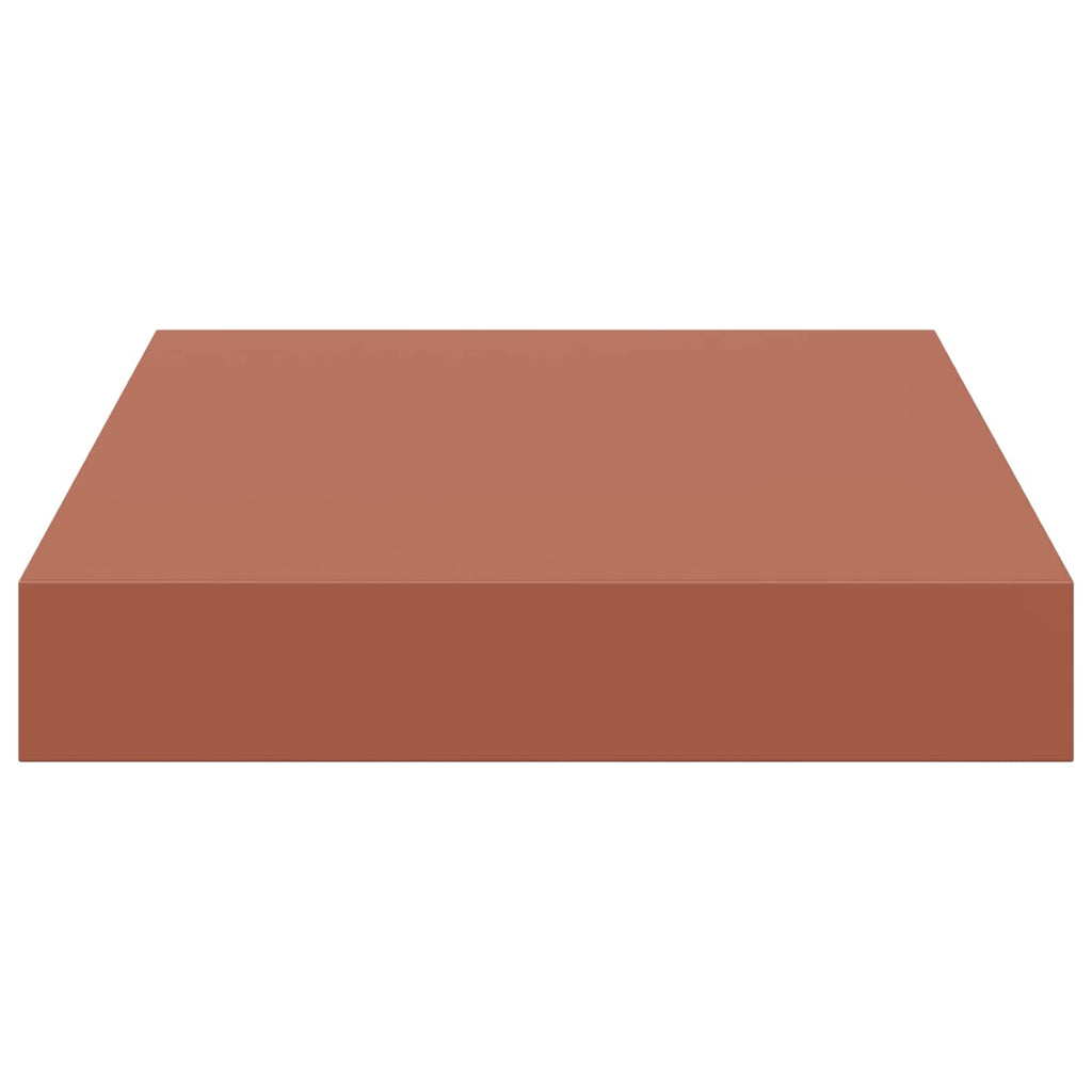 vidaXL Półka ścienna z przechowywaniem 2 pcs Czerwony 23 x 23,5 x 4 cm