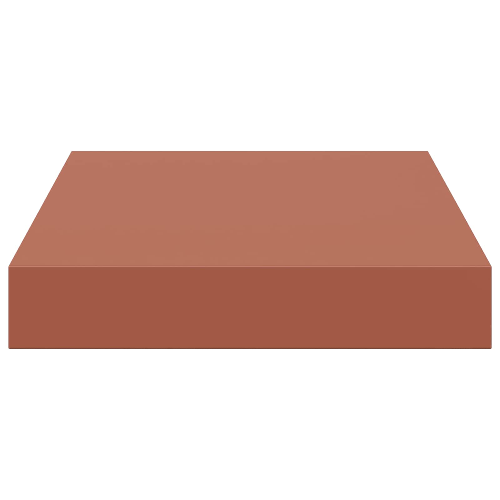 vidaXL Półka ścienna z przechowywaniem 2 pcs Czerwony 23 x 23,5 x 4 cm