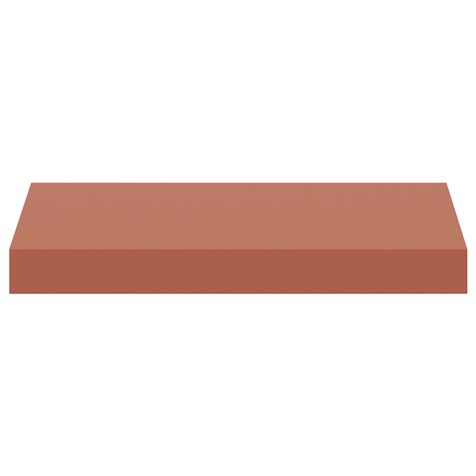 vidaXL Półka ścienna Czerwony 40 x 23,5 x 4 cm Materiał drewnopochodny