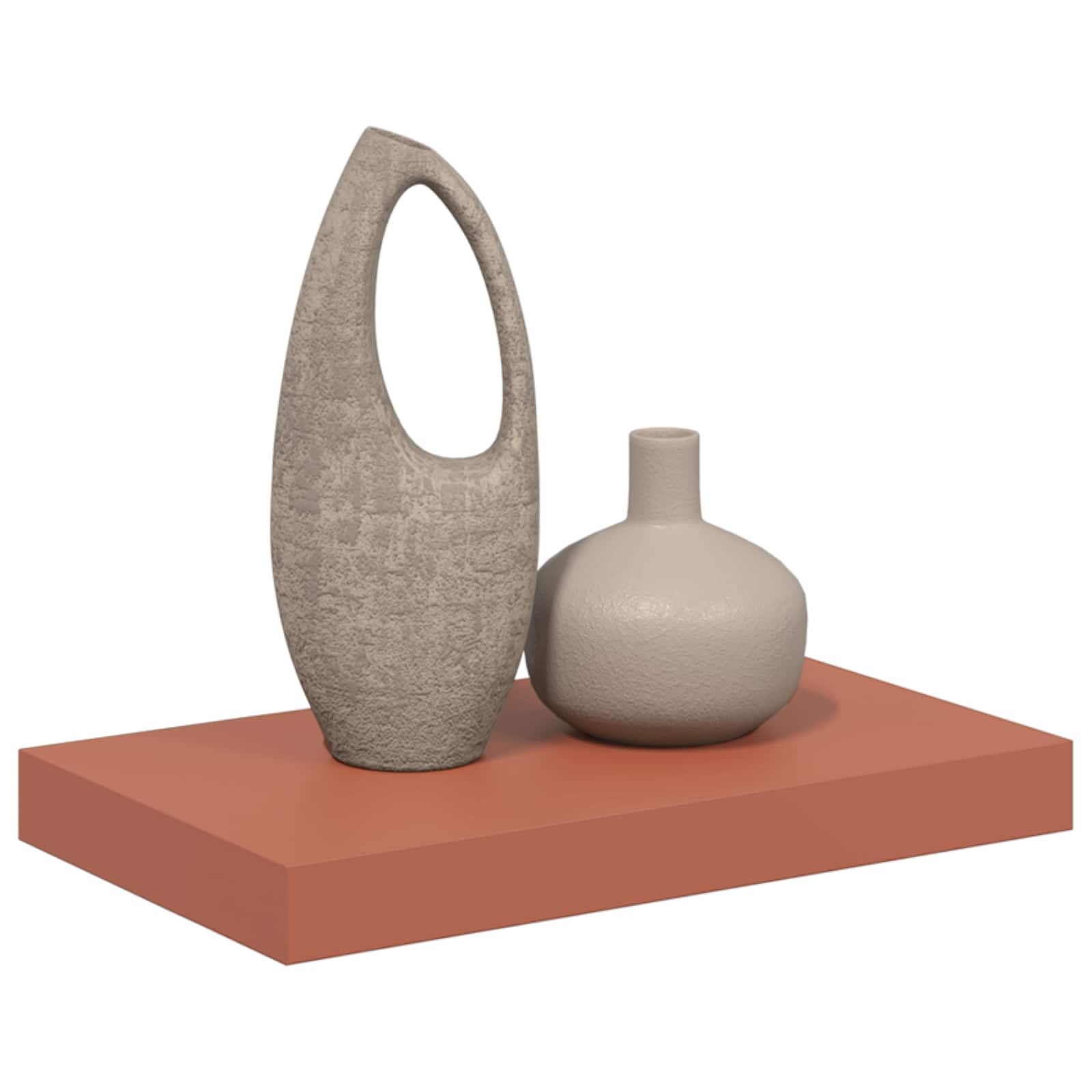 vidaXL Półka ścienna Czerwony 40 x 23,5 x 4 cm Materiał drewnopochodny