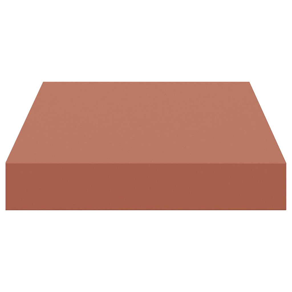 vidaXL Półka ścienna Czerwony 40 x 23,5 x 4 cm Materiał drewnopochodny