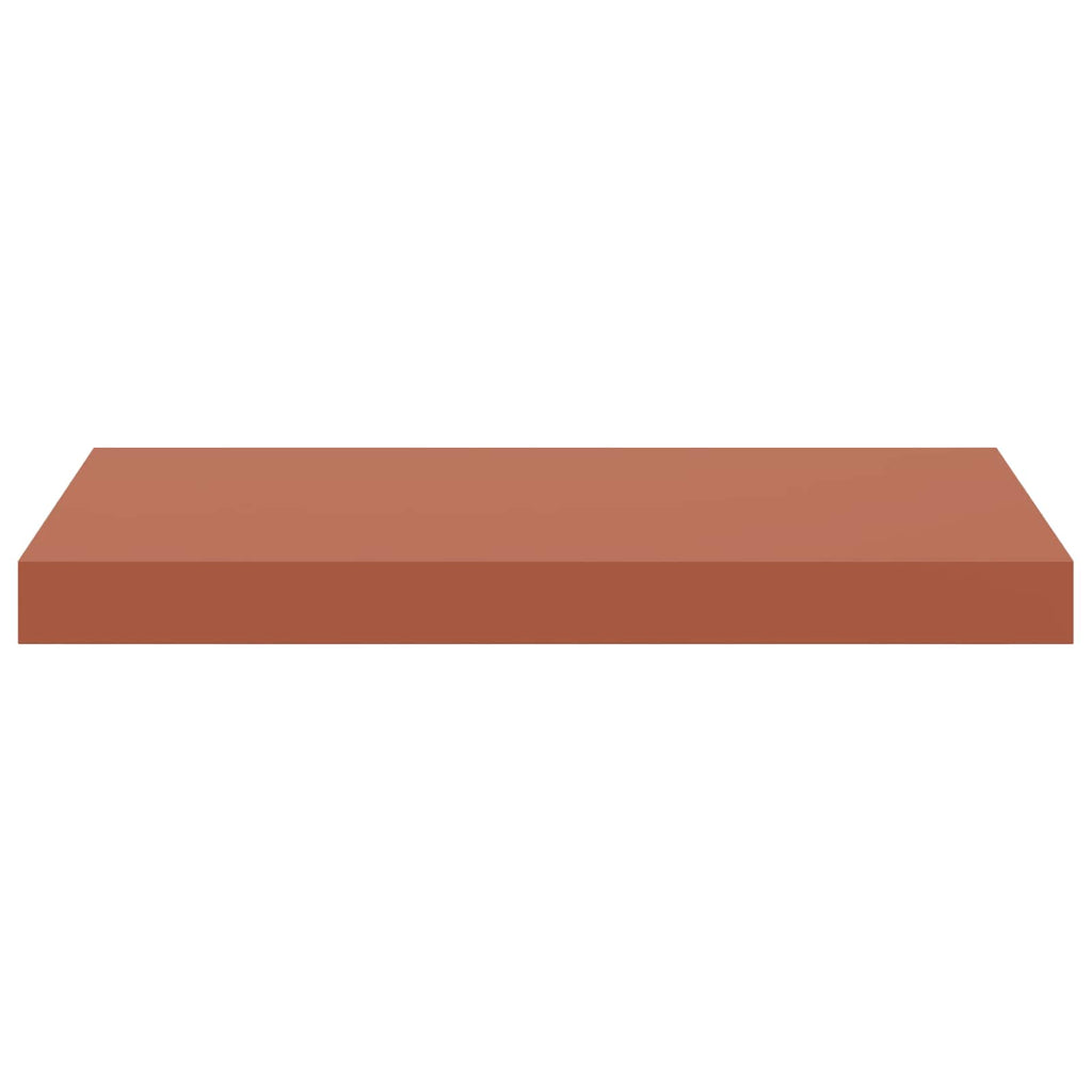 vidaXL Półka ścienna Czerwony 50 x 23 x 4 cm Materiał drewnopochodny