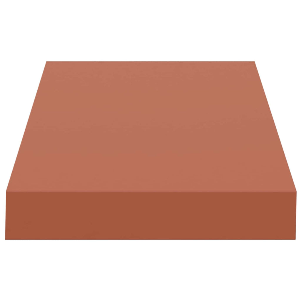 vidaXL Półka ścienna Czerwony 50 x 23 x 4 cm Materiał drewnopochodny