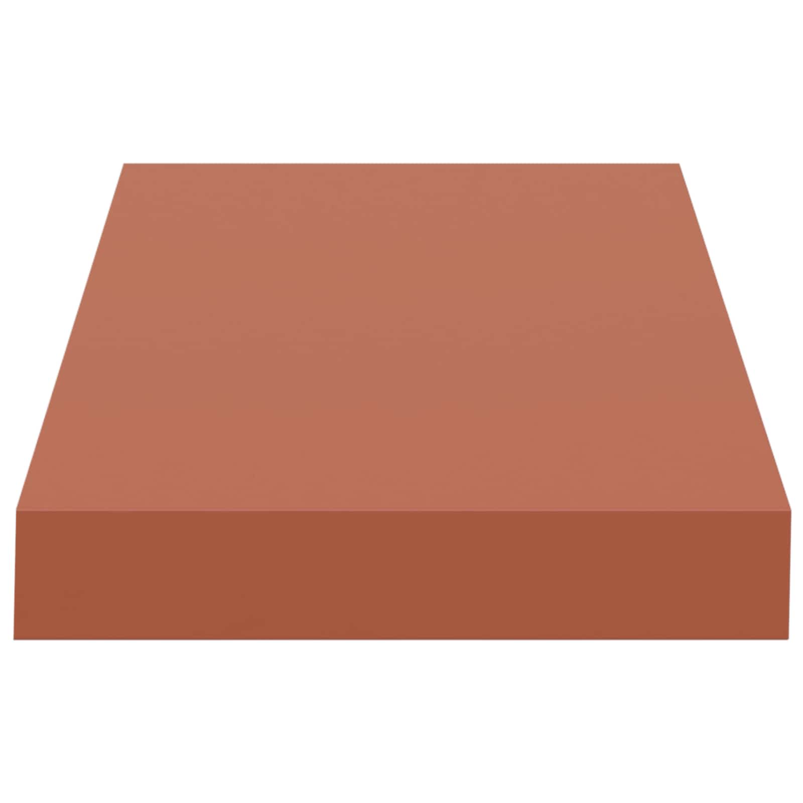 vidaXL Półka ścienna z przechowywaniem 2 pcs Czerwony 50 x 23 x 4 cm