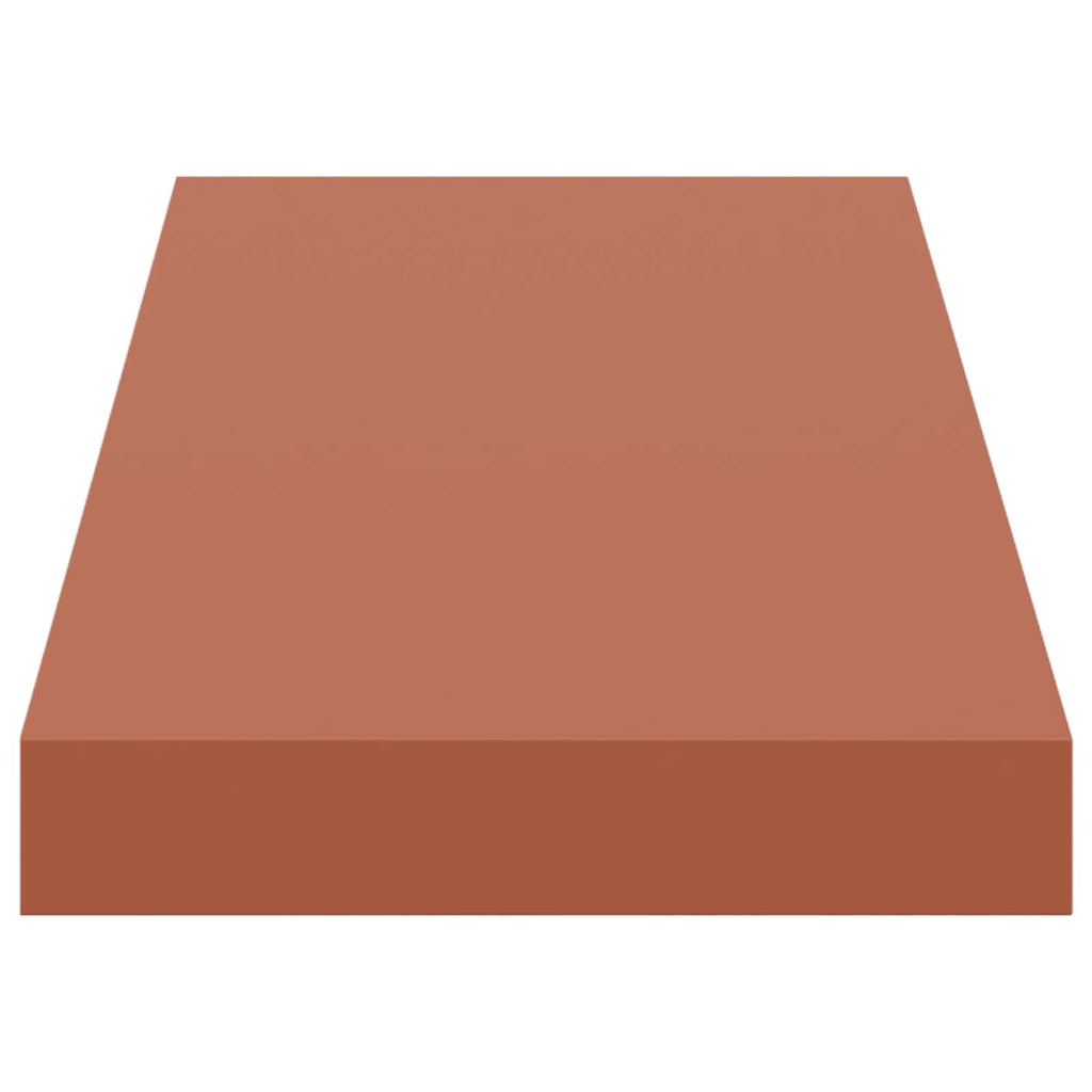 vidaXL Półka ścienna Czerwony 60 x 23 x 4 cm Materiał drewnopochodny