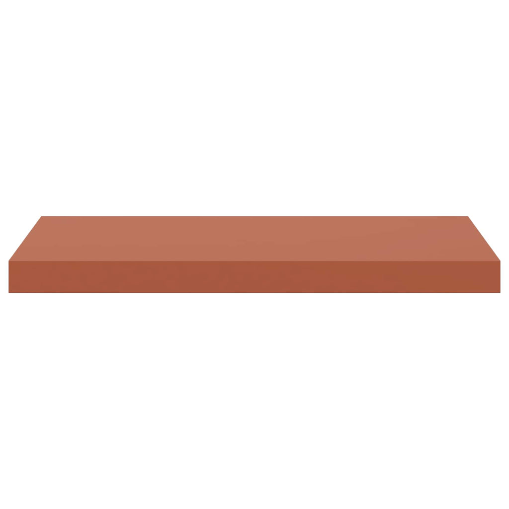 vidaXL Półka ścienna z przechowywaniem 2 pcs Czerwony 60 x 23 x 4 cm